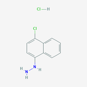 (4-Chloro-naphthalen-1-YL)-hydrazine hydrochloride