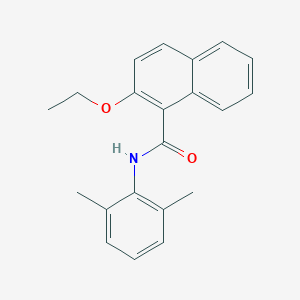 molecular formula C21H21NO2 B308891 N-(2,6-dimethylphenyl)-2-ethoxy-1-naphthamide 