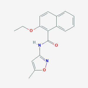 2-ethoxy-N-(5-methyl-3-isoxazolyl)-1-naphthamide