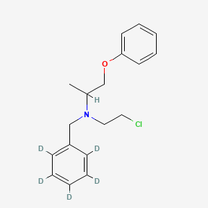 molecular formula C18H22ClNO B3089003 Phenoxybenzamine-d5 CAS No. 1188265-52-2