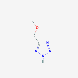 molecular formula C3H6N4O B3089311 5-Methoxymethyl-1h-tetrazole CAS No. 119151-10-9