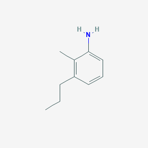 molecular formula C10H15N B3089902 2-Methyl-3-propylaniline CAS No. 1202161-15-6