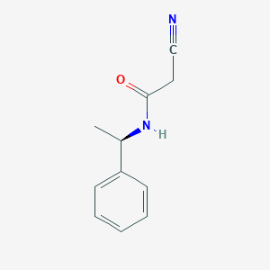 molecular formula C11H12N2O B3089911 (R)-2-Cyano-N-(1-phenylethyl)acetamide CAS No. 1202405-40-0