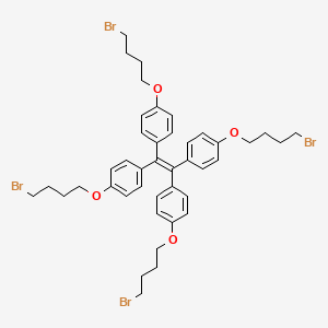 molecular formula C42H48Br4O4 B3090038 1,1,2,2-四(4-(4-溴丁氧基)苯基)乙烯 CAS No. 1204389-23-0