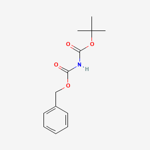 molecular formula C13H17NO4 B3090070 Benzyl tert-butyl imidodicarbonate CAS No. 120542-13-4