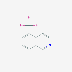 molecular formula C10H6F3N B3090081 5-(Trifluoromethyl)isoquinoline CAS No. 120568-09-4