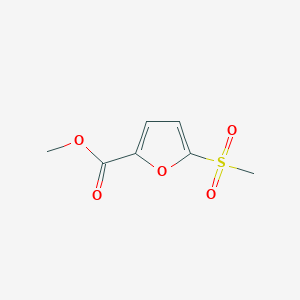molecular formula C7H8O5S B3090143 Methyl 5-(methylsulfonyl)furan-2-carboxylate CAS No. 1206969-62-1