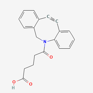 molecular formula C20H17NO3 B3090160 11,12-Didehydro-|A-oxodibenz[b,f]azocine-5(6H)-pentanoic acid CAS No. 1207355-31-4