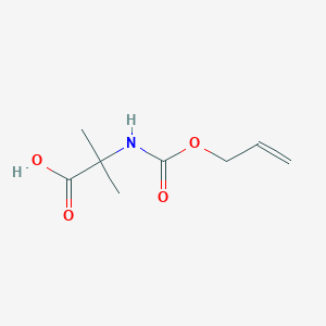 2-Allyloxycarbonylamino-2-methyl-propionic acid