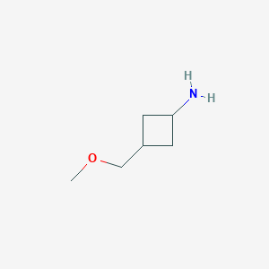 molecular formula C6H13NO B3090295 3-(甲氧基甲基)环丁-1-胺 CAS No. 1209654-41-0