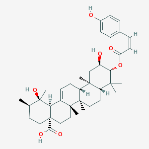 molecular formula C39H54O7 B3090329 3-O-顺式-对香豆酰龙胆酸 CAS No. 121072-40-0