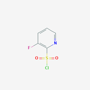 molecular formula C5H3ClFNO2S B3090482 2-Pyridinesulfonyl chloride, 3-fluoro- CAS No. 1211584-12-1