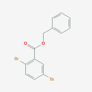 molecular formula C14H10Br2O2 B309070 Benzyl 2,5-dibromobenzoate 