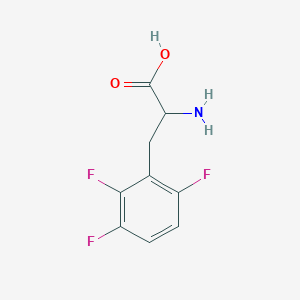 molecular formula C9H8F3NO2 B3090810 2-amino-3-(2,3,6-trifluorophenyl)propanoic Acid CAS No. 1214049-90-7