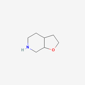 molecular formula C7H13NO B3090971 Octahydrofuro[2,3-c]pyridine CAS No. 1214875-35-0