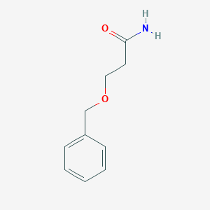 molecular formula C10H13NO2 B3090974 3-(Benzyloxy)propanamide CAS No. 121489-51-8
