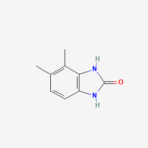 molecular formula C9H10N2O B3091173 4,5-甲基-1,3-二氢-2H-苯并咪唑-2-酮 CAS No. 1217032-15-9