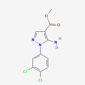 Methyl 5-amino-1-(3,4-dichlorophenyl)-1H-pyrazole-4-carboxylate