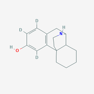 molecular formula C16H21NO B3091624 N-Desmethyl Dextrorphan-d3 CAS No. 1217855-99-6