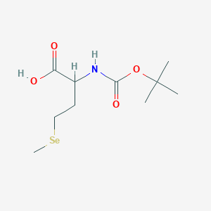molecular formula C10H19NO4Se B3091828 Boc-DL-硒代蛋氨酸 CAS No. 1219410-27-1