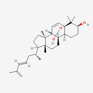 (1R,4S,5S,8R,9R,12S,13S,16S)-5,9,17,17-Tetramethyl-8-[(2R,4E)-6-methylhepta-4,6-dien-2-yl]-18-oxapentacyclo[10.5.2.01,13.04,12.05,9]nonadec-2-ene-16,19-diol