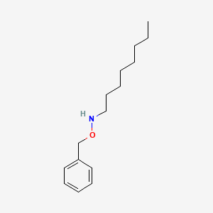 1-Octanamine, N-(phenylmethoxy)-