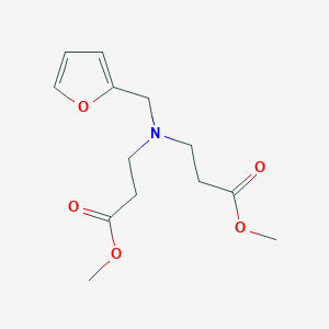 N,N-di(2-methoxycarbonylethyl)furfurylamine