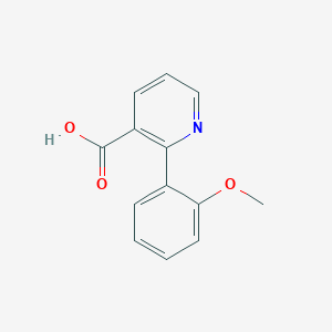 molecular formula C13H11NO3 B3092249 2-(2-Methoxyphenyl)nicotinic acid CAS No. 1226261-41-1