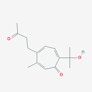 molecular formula C15H20O3 B3092807 Curcumadionol CAS No. 1235984-45-8