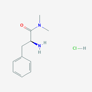 (2S)-2-Amino-N,N-dimethyl-3-phenylpropanamide hydrochloride