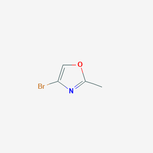 molecular formula C4H4BrNO B3093238 4-Bromo-2-methyloxazole CAS No. 1240613-43-7