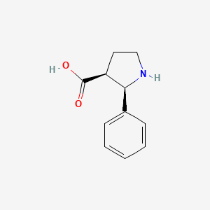 cis-2-Phenyl-pyrrolidine-3-carboxylic acid
