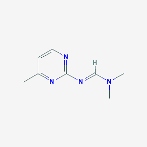 N,N-dimethyl-N'-(4-methylpyrimidin-2-yl)methanimidamide