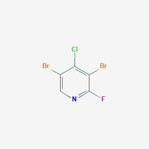 3,5-Dibromo-4-chloro-2-fluoropyridine