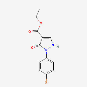 Ethyl 1-(4-bromophenyl)-5-hydroxy-1H-pyrazole-4-carboxylate