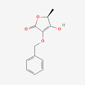 (S)-3-(Benzyloxy)-4-hydroxy-5-methylfuran-2(5H)-one