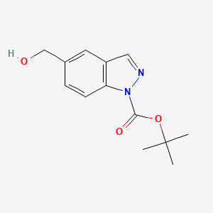 tert-butyl 5-(hydroxymethyl)-1H-indazole-1-carboxylate