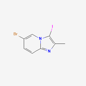 6-Bromo-3-iodo-2-methylimidazo[1,2-a]pyridine