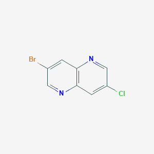3-Bromo-7-chloro-1,5-naphthyridine