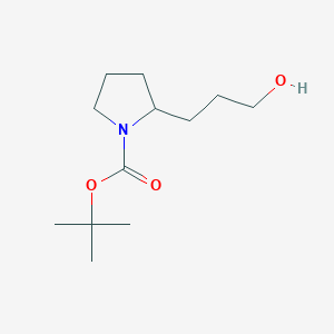 Tert-butyl 2-(3-hydroxypropyl)pyrrolidine-1-carboxylate