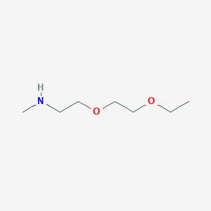 molecular formula C7H17NO2 B3093845 [2-(2-Ethoxyethoxy)ethyl](methyl)amine CAS No. 1250062-91-9