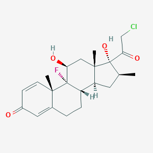 molecular formula C22H28ClFO4 B030939 氯倍他索 CAS No. 25122-41-2