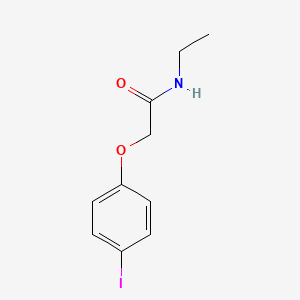 molecular formula C10H12INO2 B3093953 N-ethyl-2-(4-iodophenoxy)acetamide CAS No. 1251234-96-4