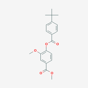Methyl 4-[(4-tert-butylbenzoyl)oxy]-3-methoxybenzoate