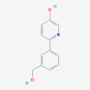 6-(3-(Hydroxymethyl)phenyl)pyridin-3-ol