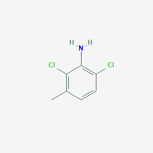 molecular formula C7H7Cl2N B030944 2,6-Dichloro-3-methylaniline CAS No. 64063-37-2