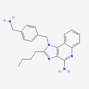 1-[[4-(Aminomethyl)phenyl]methyl]-2-Butyl-Imidazo[4,5-C]quinolin-4-Amine