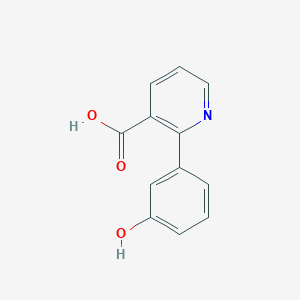 2-(3-Hydroxyphenyl)pyridine-3-carboxylic acid