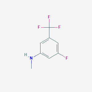 3-fluoro-N-methyl-5-(trifluoromethyl)aniline