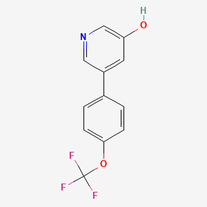 5-[4-(Trifluoromethoxy)phenyl]pyridin-3-ol